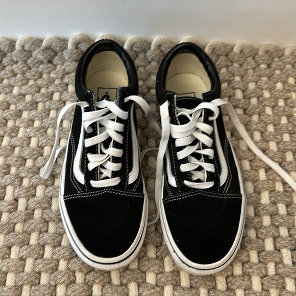 Vans Old Skool Shoe Black/White - Picture 3 of 4